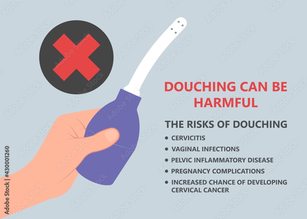 Douche vagina odor clean blood flora ectopic yeast bacterial Pelvic