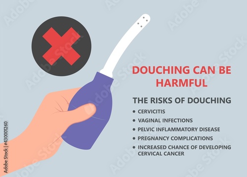 Douche vagina odor clean blood flora ectopic yeast bacterial Pelvic genitals swelling pain sex hygiene system microbes allergic cycle health problem tract prevent mucus Cervical cervix itching cancer