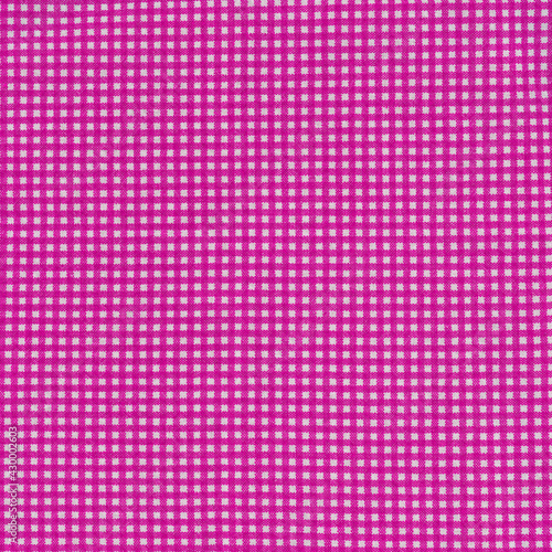 Pink checkered tablecloth background texture