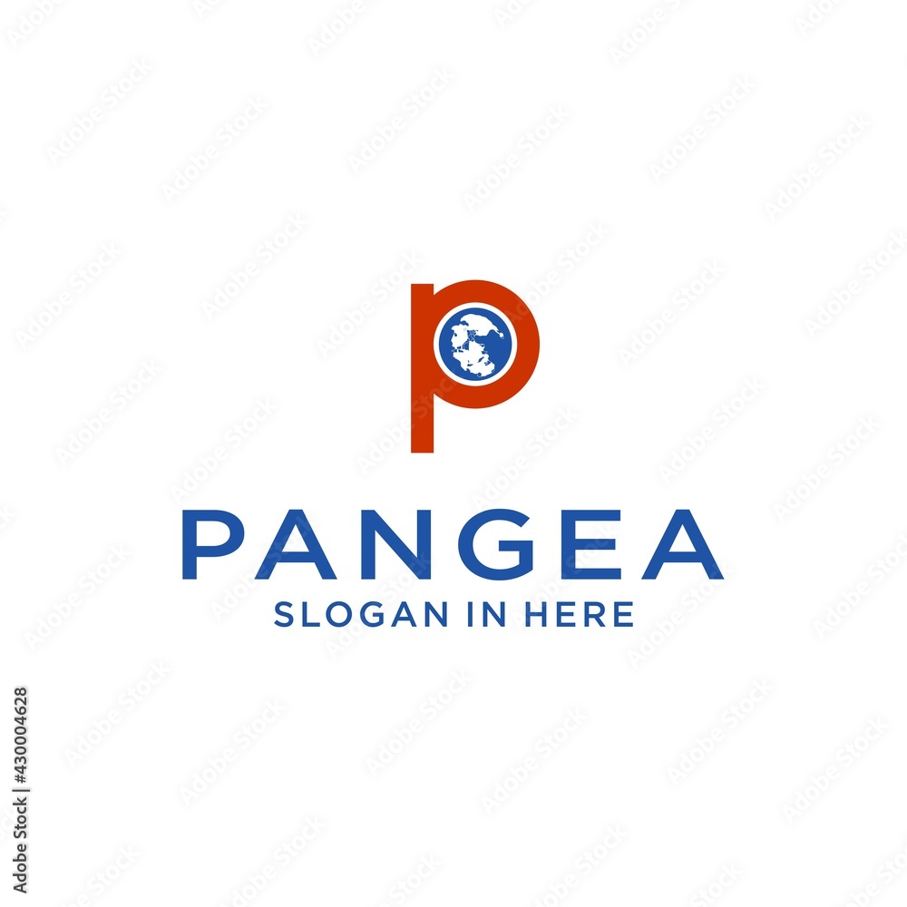 creative world pangea logo design and globe vector template creative world pangea logo design and globe vector template