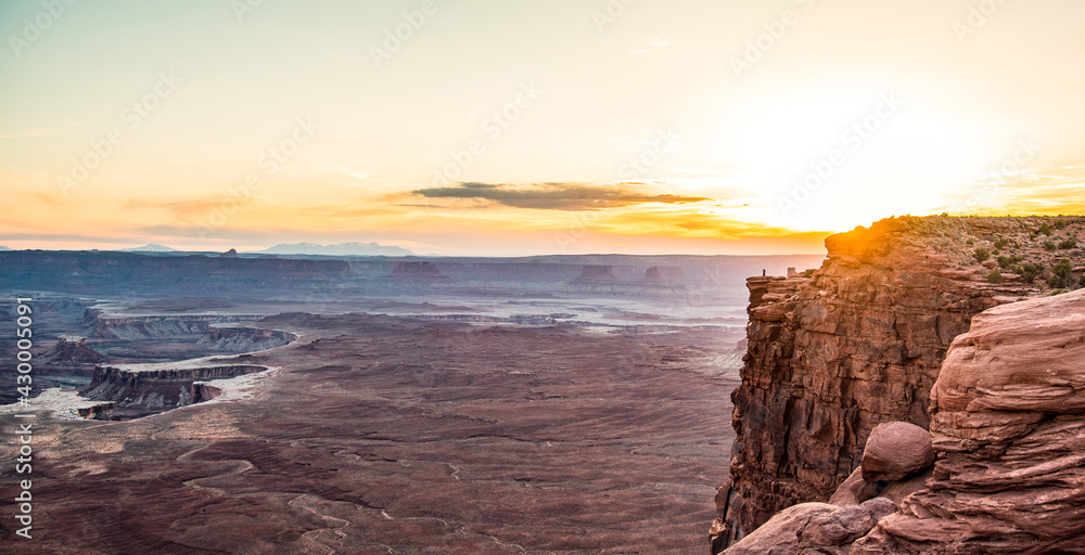 Sunset at Green River Overlook
