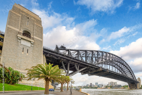 Sydney, New South Wales, Australia, 22 April, 2021   The Sydney Harbor Bridge, Australia. © Nick Brundle