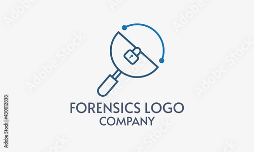 Forensics Logo,Vektor