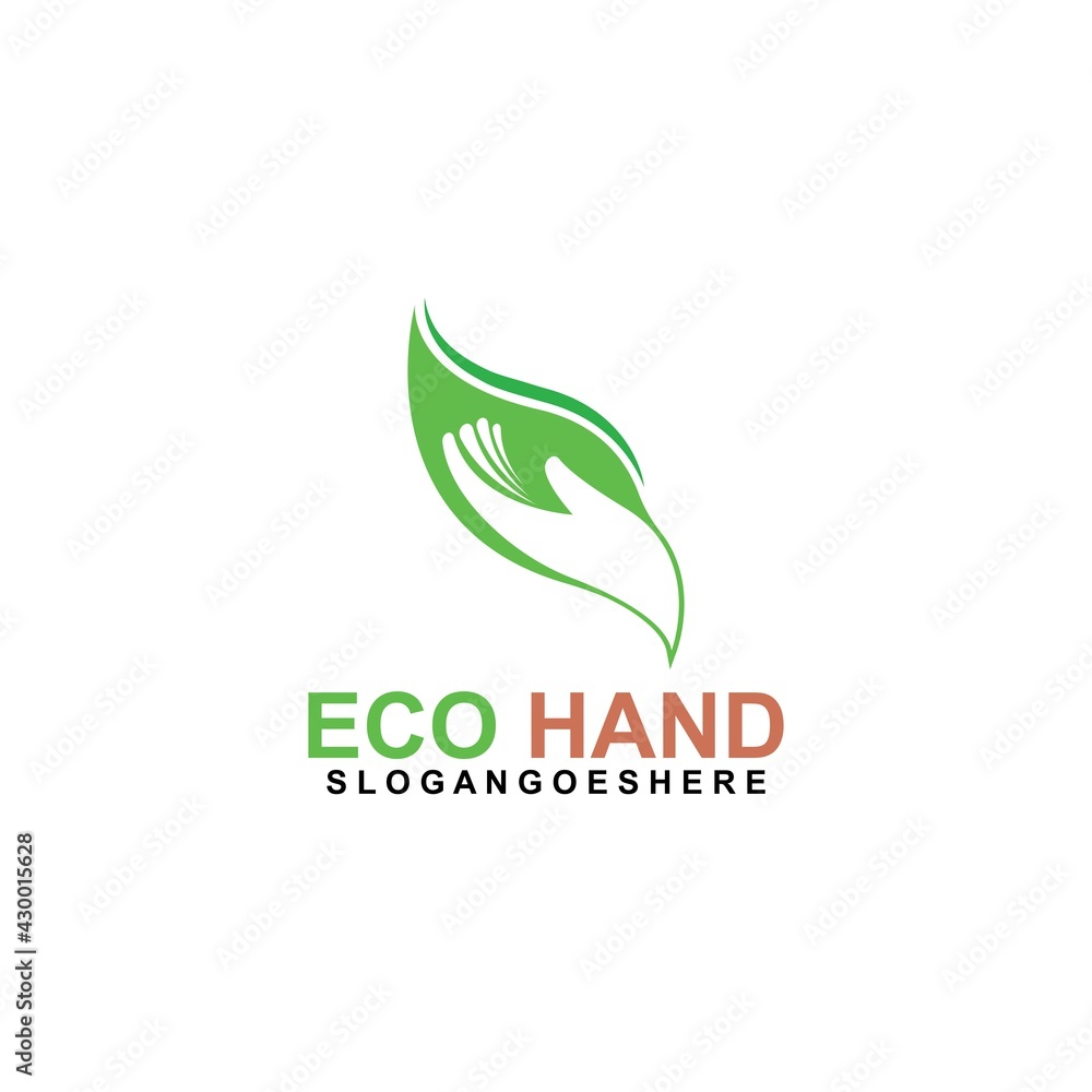 Hand, Tree and Leaf logo Combination. Arm and ecosystem symbol or icon. Unique and Organic Hand, Tree and Leaf logo Combination. Arm and ecosystem symbol or icon. Unique and Organic