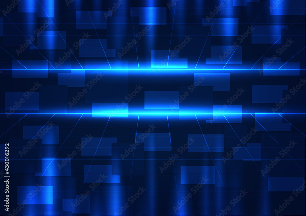 Vector design illustration,abstract background, futuristic technology concept