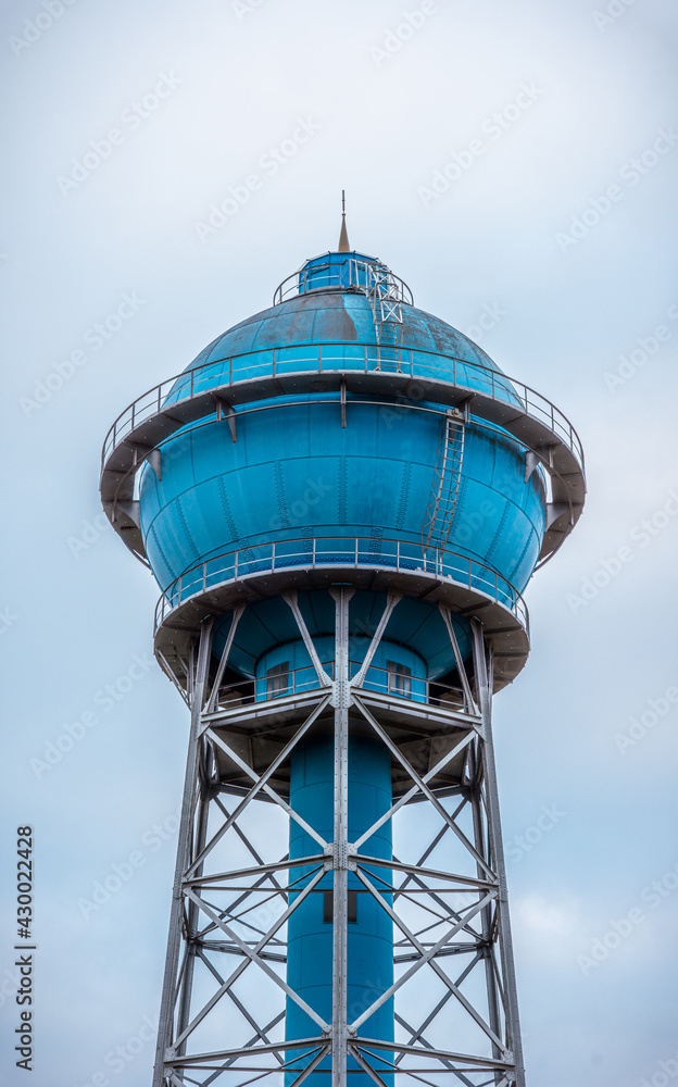 Blauer Wasserturm bei Ahlen