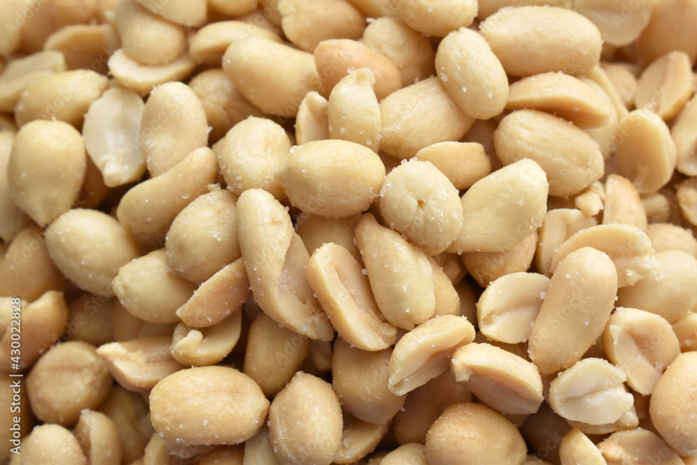 Salted peanuts texture background. Healthy dietary food. Salted peanuts texture background. Healthy dietary food.