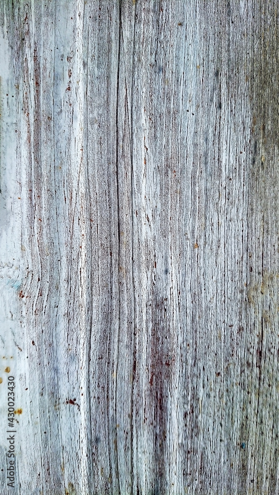 gray wooden old background close-up and defocus vertically in perspective