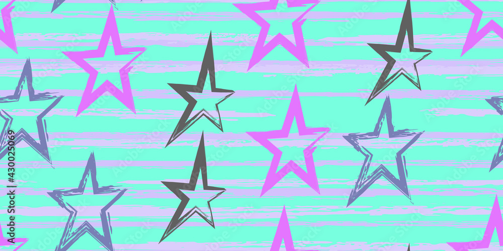 Obraz premium Modern illustration for wrapping paper design. Wallpaper wrapping paper textile print.