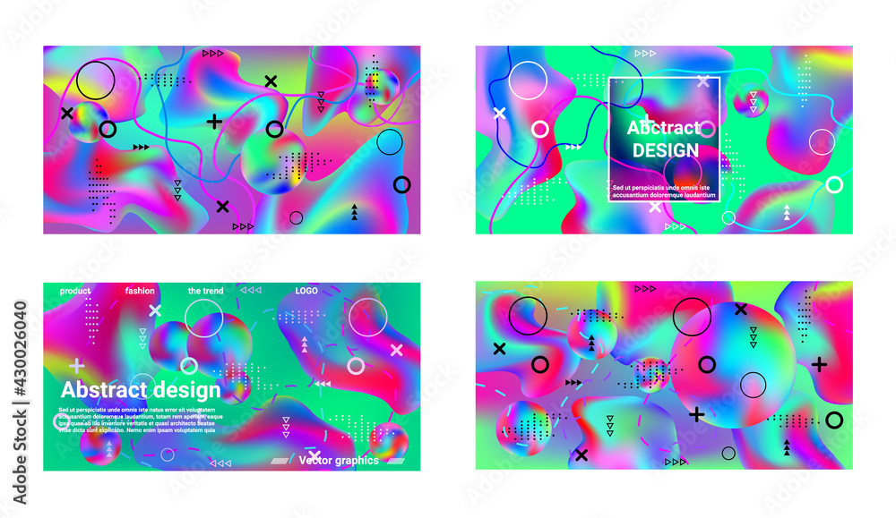 Modern design template. A set of modern abstract covers. Modern design template. A set of modern abstract covers.