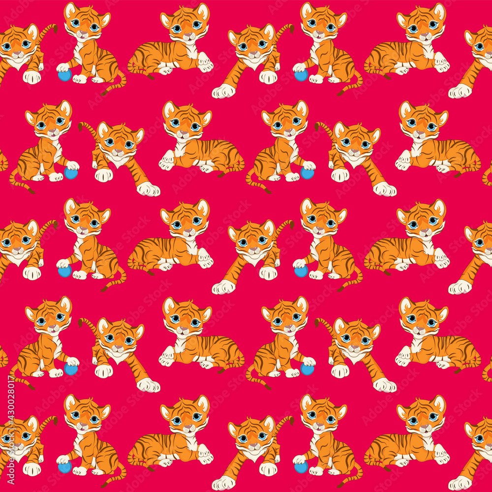 seamless pattern with animals seamless pattern with animals
