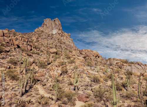  Pinnacle Peak Hiking Trail In North Scottsdale, Arizona
