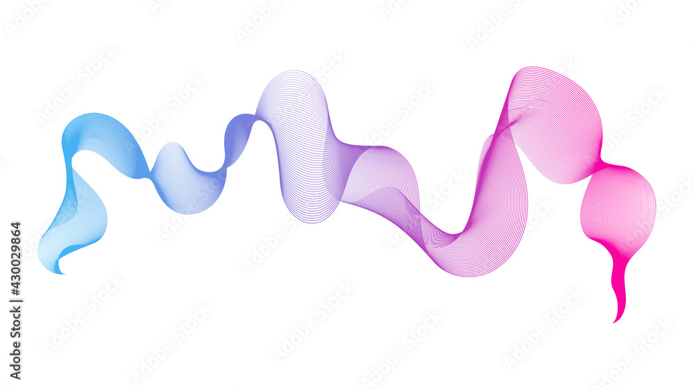 Abstract backdrop with wave gradient lines Abstract backdrop with wave gradient lines