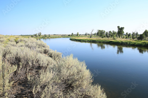 Seedskadee National Wildlife Refuge in Wyoming  USA