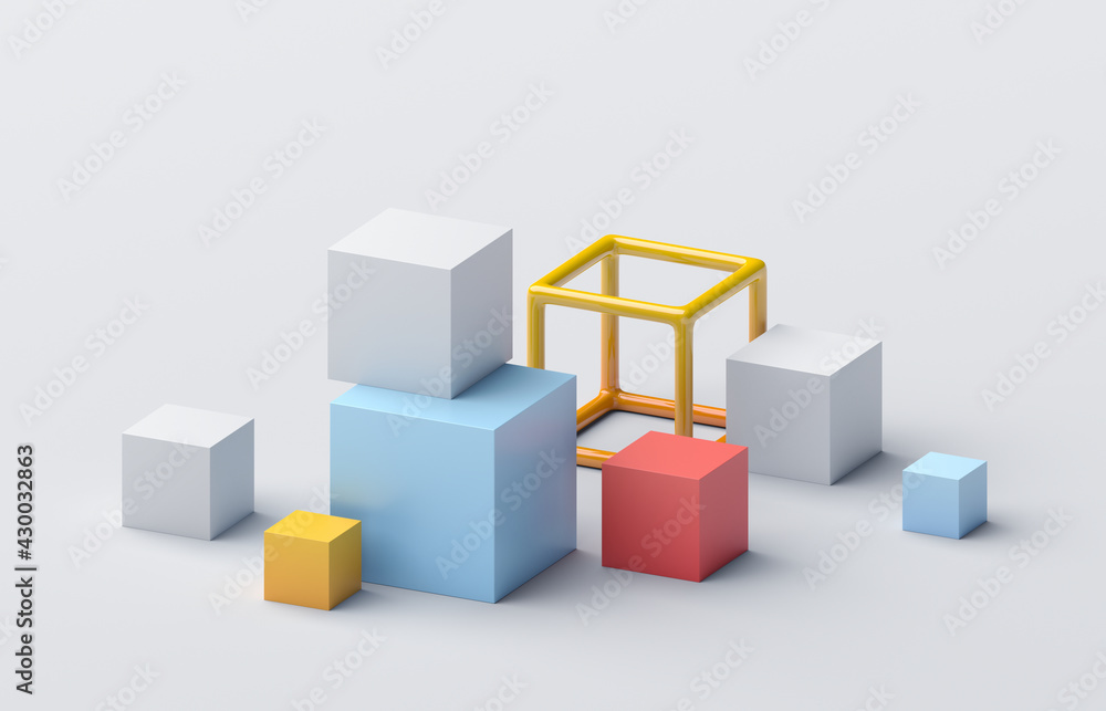 Obraz premium Abstract 3D Render