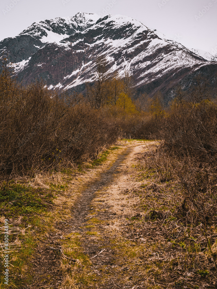 Hiking around Valdez, Alaska