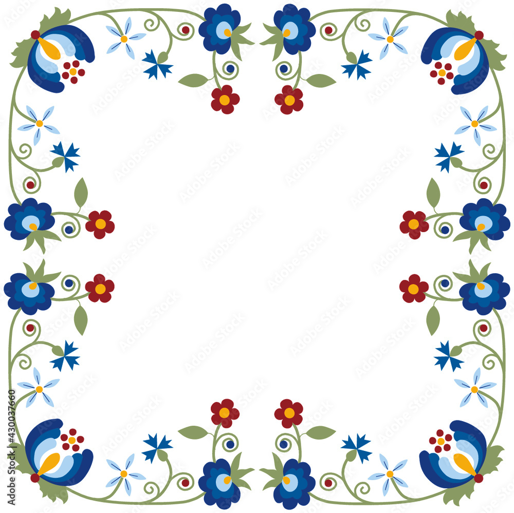 Kashubian floral design Kaszuby ethnic folk art
Palmeta Kashubian floral design Kaszuby ethnic folk art
Palmeta