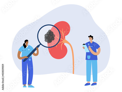 Kidney disease concept