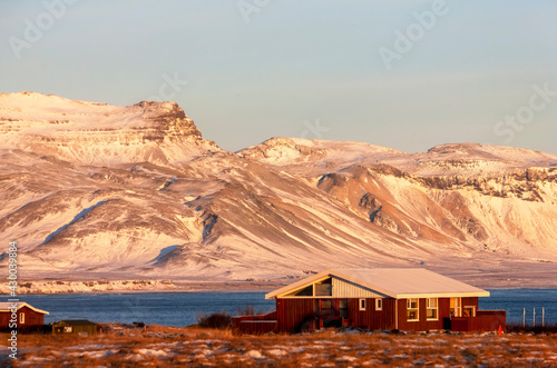 Landscape in the Region of Arnarstapi, Snaefellsness Peninsula, Iceland, Europe