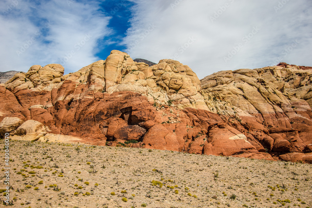 The Red Rock Canyon in Nevada, USA, United States of America