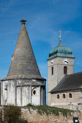Parish Church and Charnel House in Burgschleinitz  Lower Austria  24.04.2021