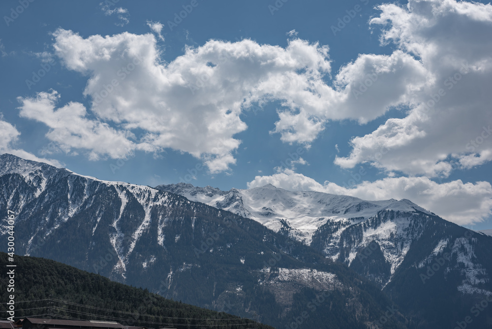 Wetterstimmung in den Tiroler Bergen
