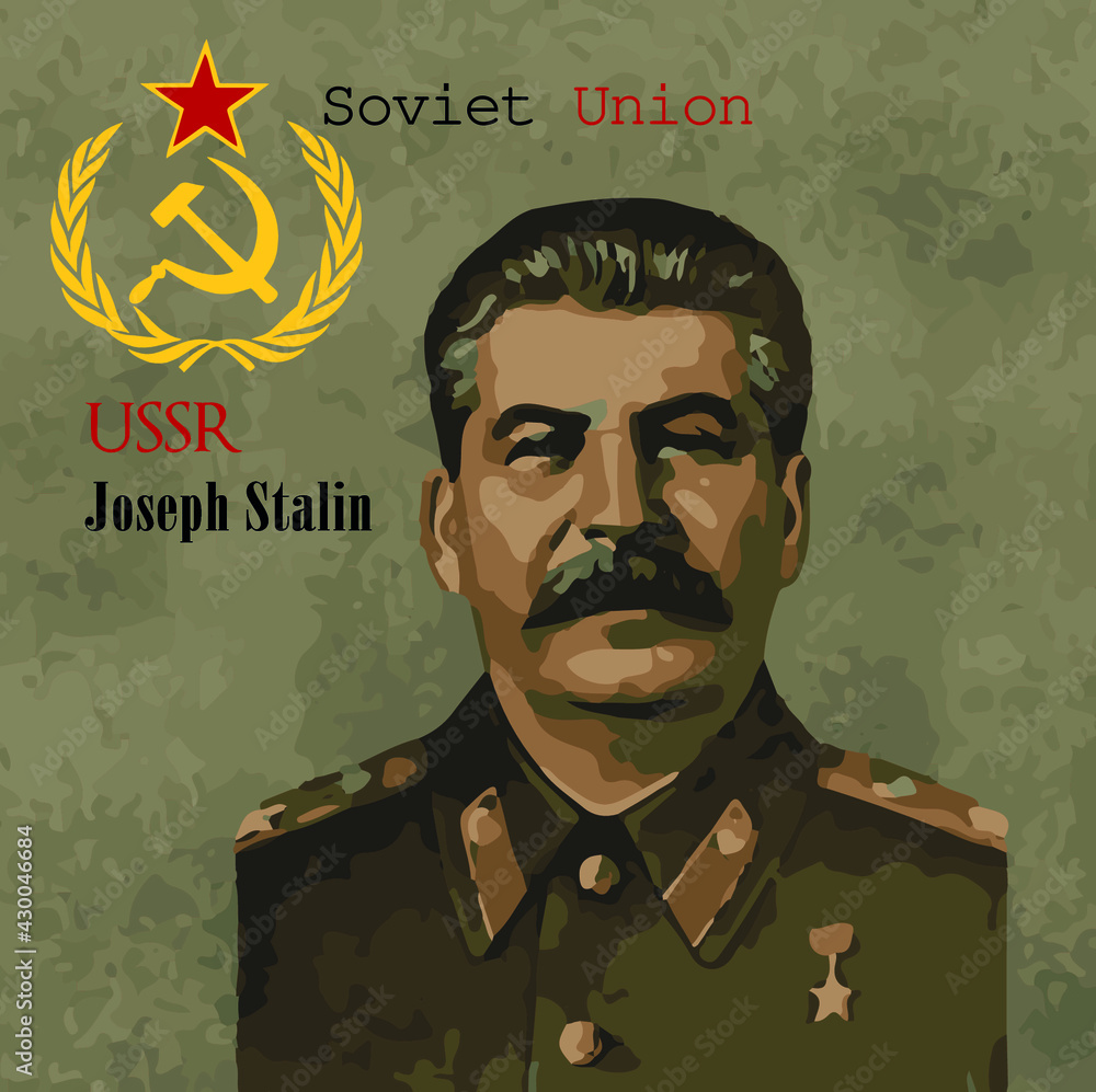 USSR Leader In World War 2 History Joseph Stalin Communist Soviet Union