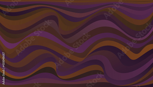 Modern wavy curve abstract presentation background