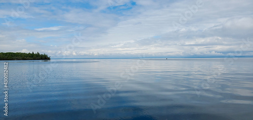 lake and sky