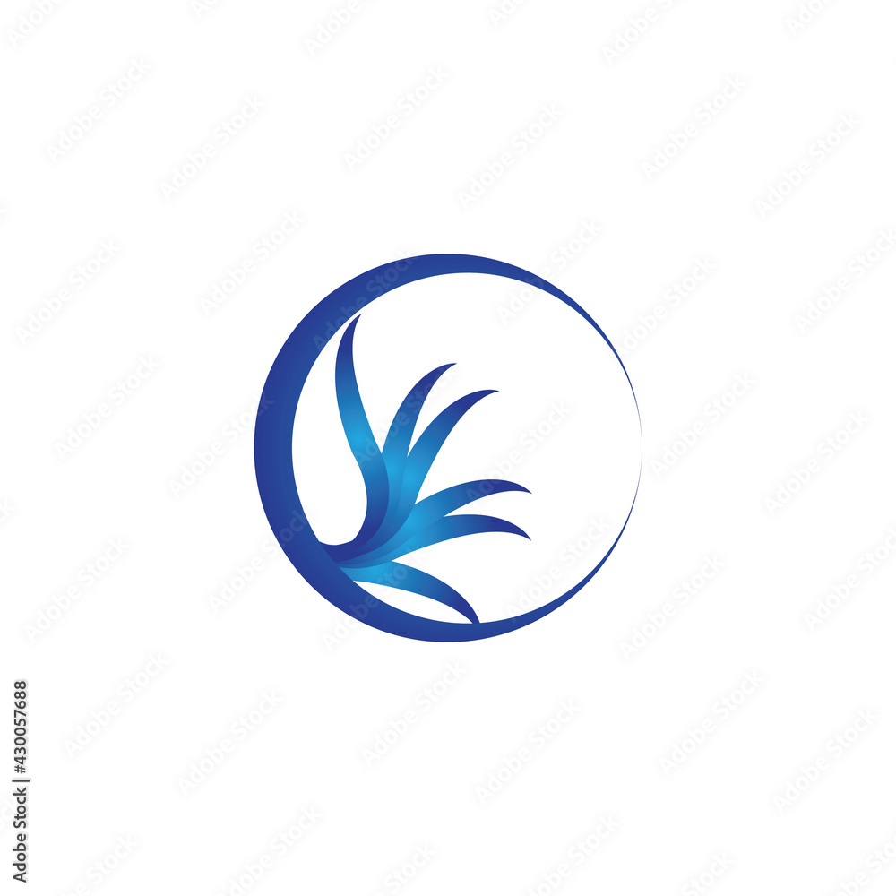 Water wave icon vector free Water wave icon vector free