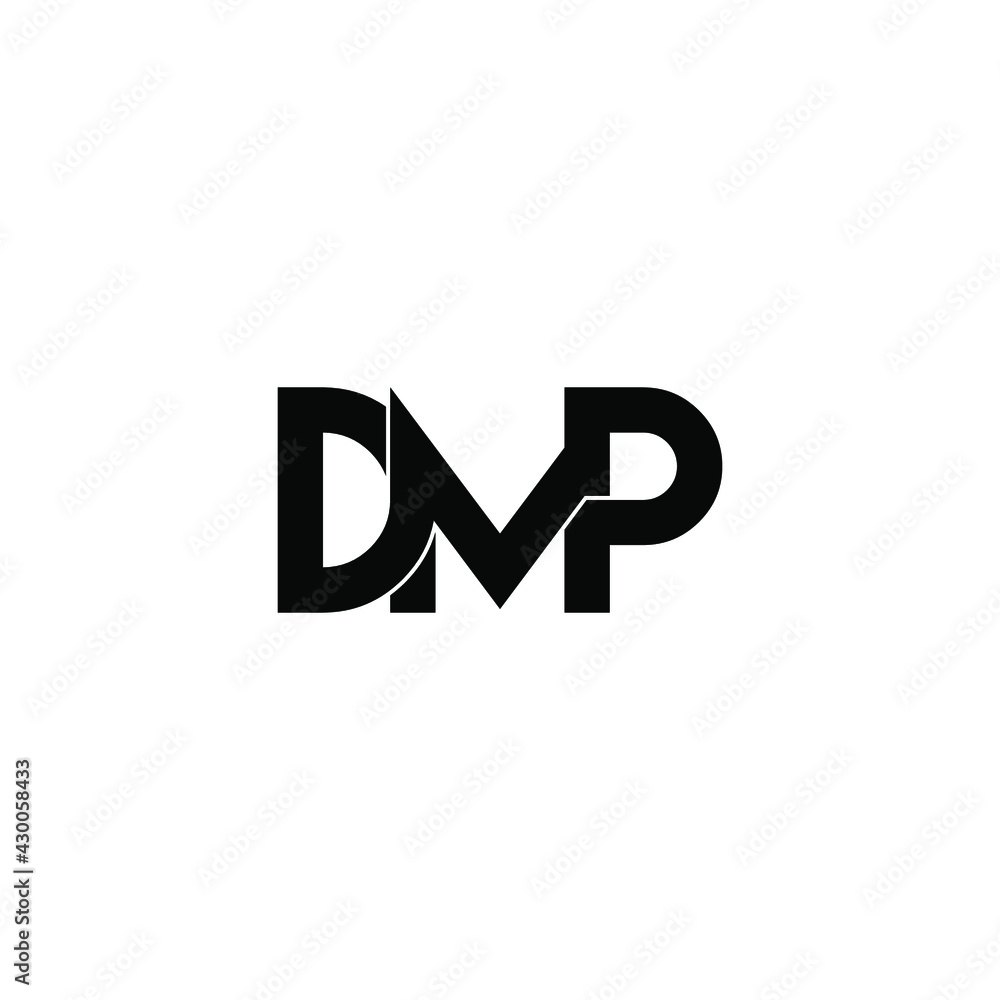 dmp letter original monogram logo design dmp letter original monogram logo design