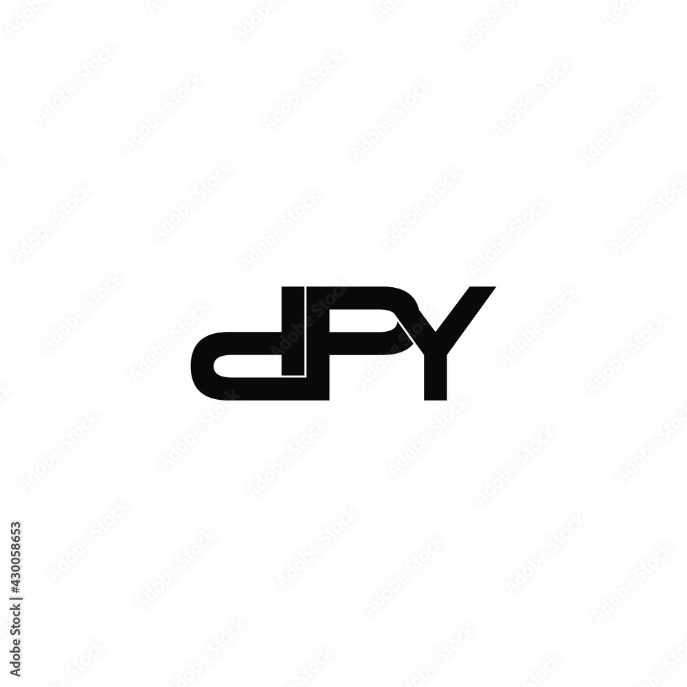 dpy letter original monogram logo design dpy letter original monogram logo design