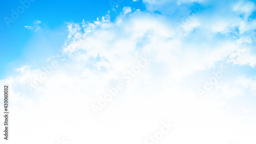 Fototapeta Naklejka Na Ścianę i Meble -  Sky blue background. Sky cloud clear in Phuket Thailand.