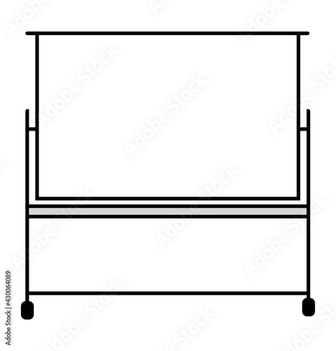 ホワイトボード　ベクター　whiteboard vector illustration