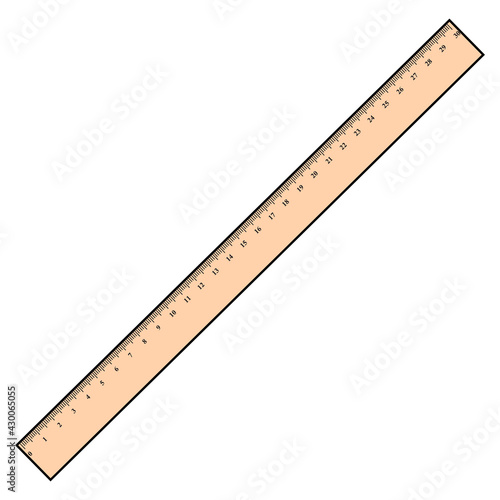 ruler vector illustration,isolated on white background