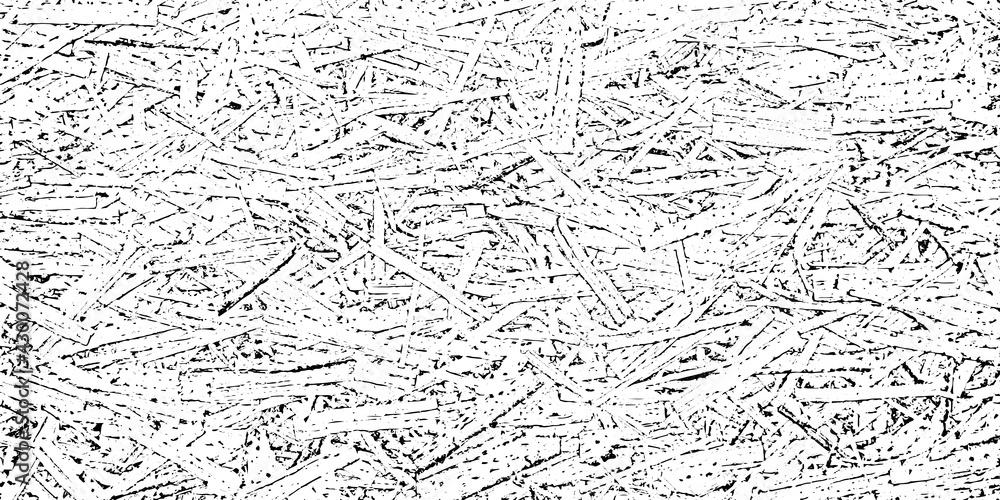 Texture of wood-chip slab. natural wood background. vector monochrome  illustration