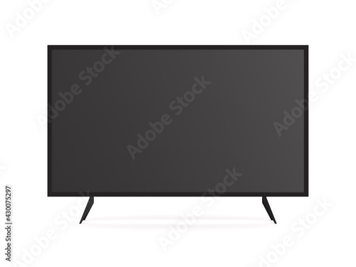 tv on white background. Iso...