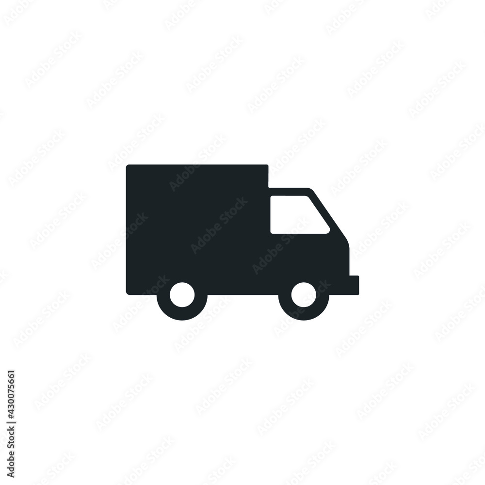 ambulance icon simple design element