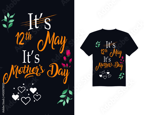 Mother's day vector t shirt design 