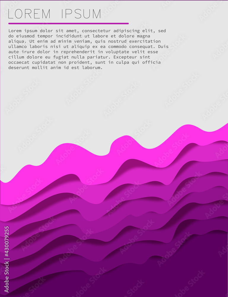 Paper cut background Paper cut background