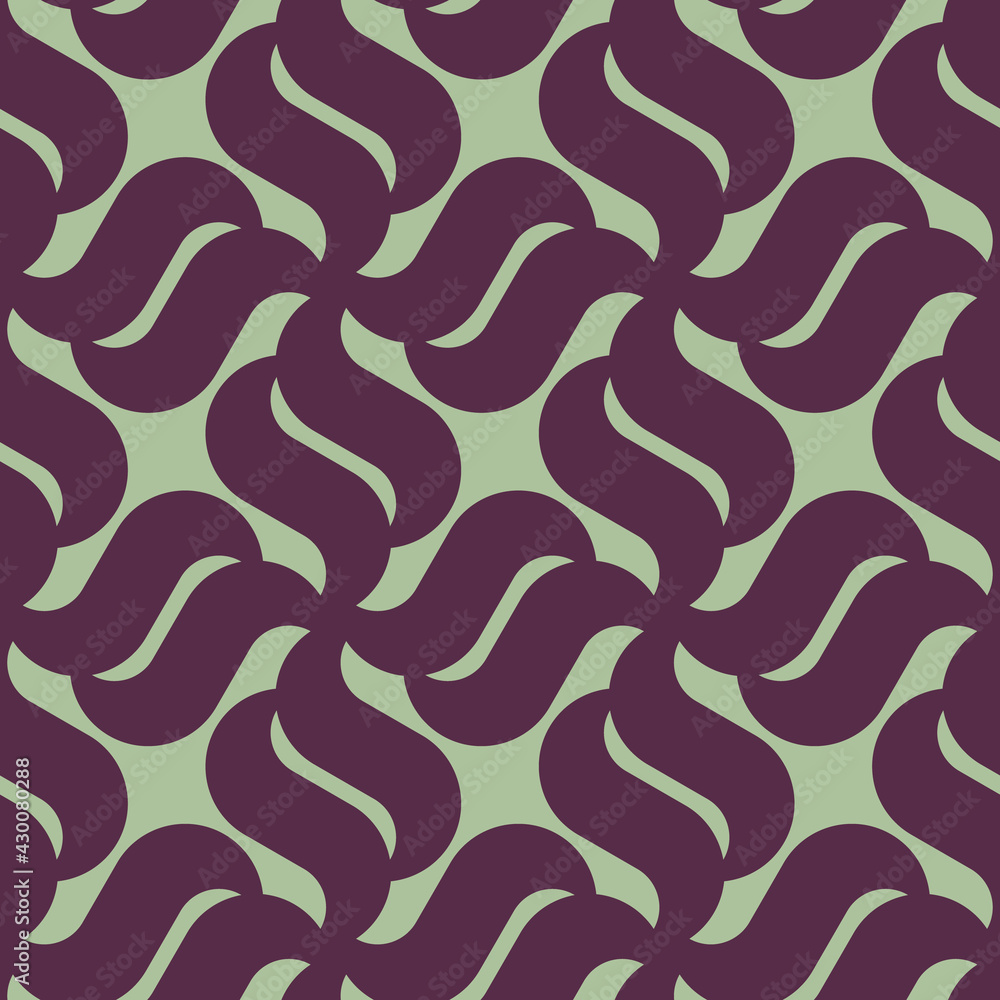 Fototapeta premium Seamless abstract pattern. Endless ornament. Vector illustration.