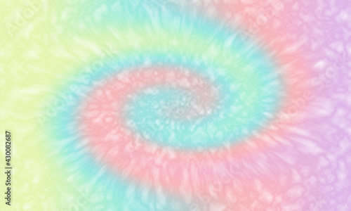 Abstract swirl background. Tie dye pattern. 