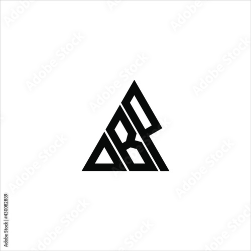 D B P letter logo creative design. DBP icon photo