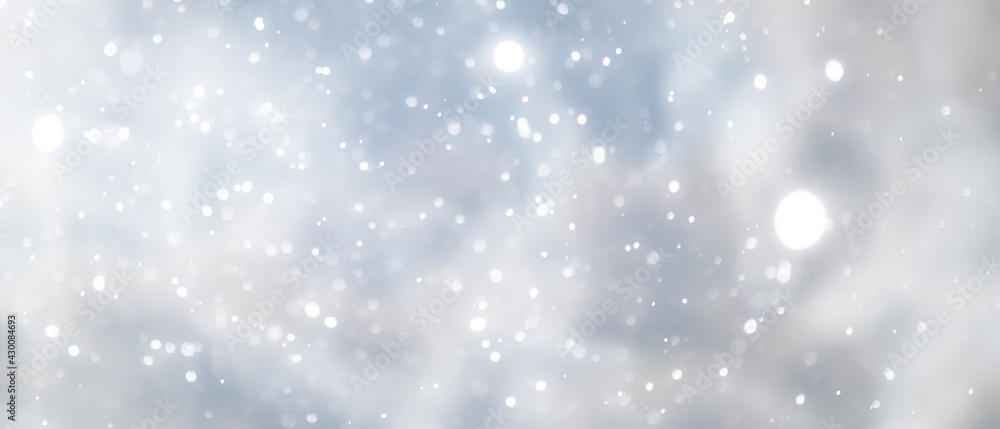 blue snowfall bokeh background, abstract snowflake background on blurred abstract blue blue snowfall bokeh background, abstract snowflake background on blurred abstract blue