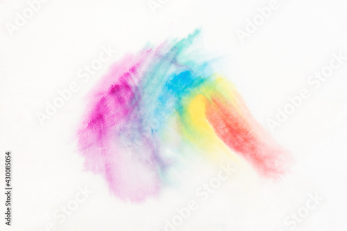 Abstract Colorful colors background in watercolor style for vintage design