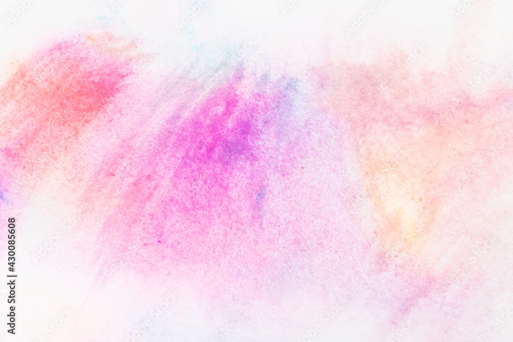 Abstract pink colors background in watercolor style for vintage design