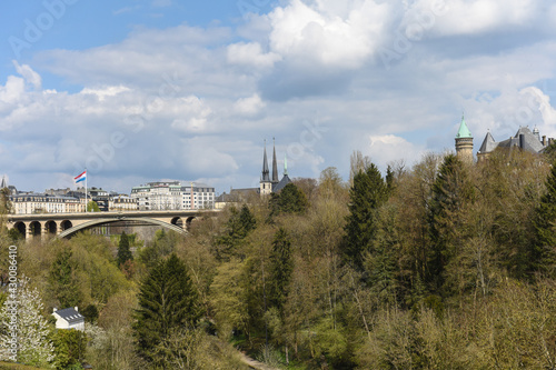 Luxembourg ville Europe pays vert environnement