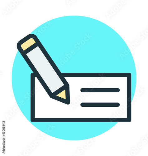 Write Cheque 
