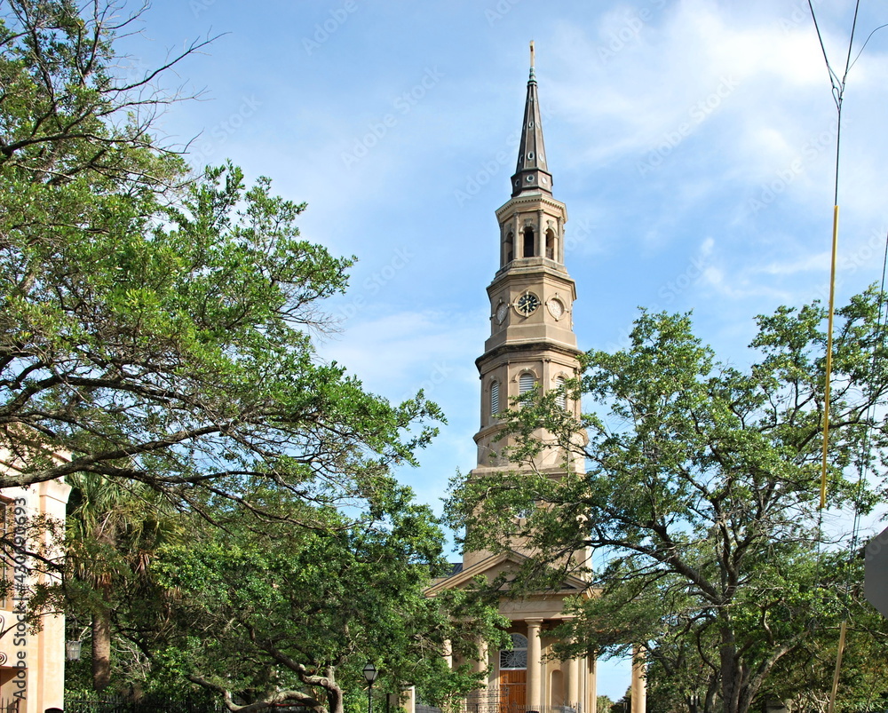 Kirche in der Altstadt von Charleston, South Carolina