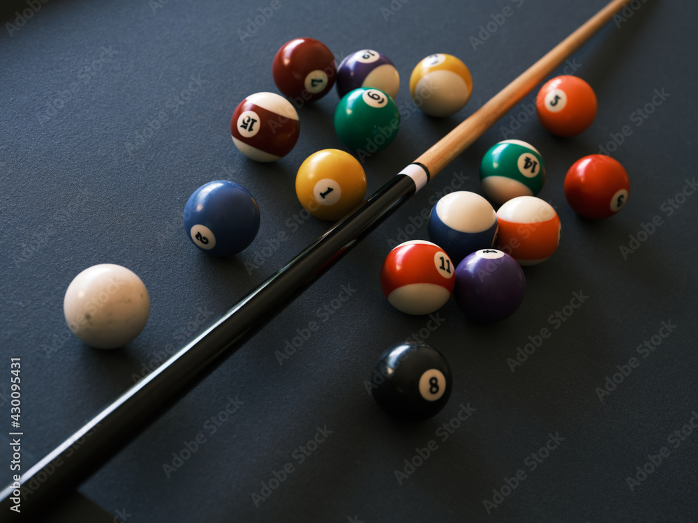 Billard américain Stock Photo | Adobe Stock